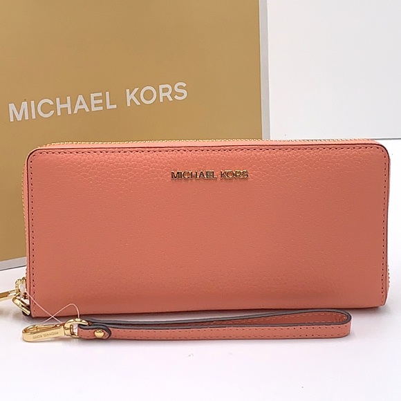 MICHAEL KORS Jet Set Travel Large Travel Continental Leather
Color: PRIMEROSE - Picture 2 of 16